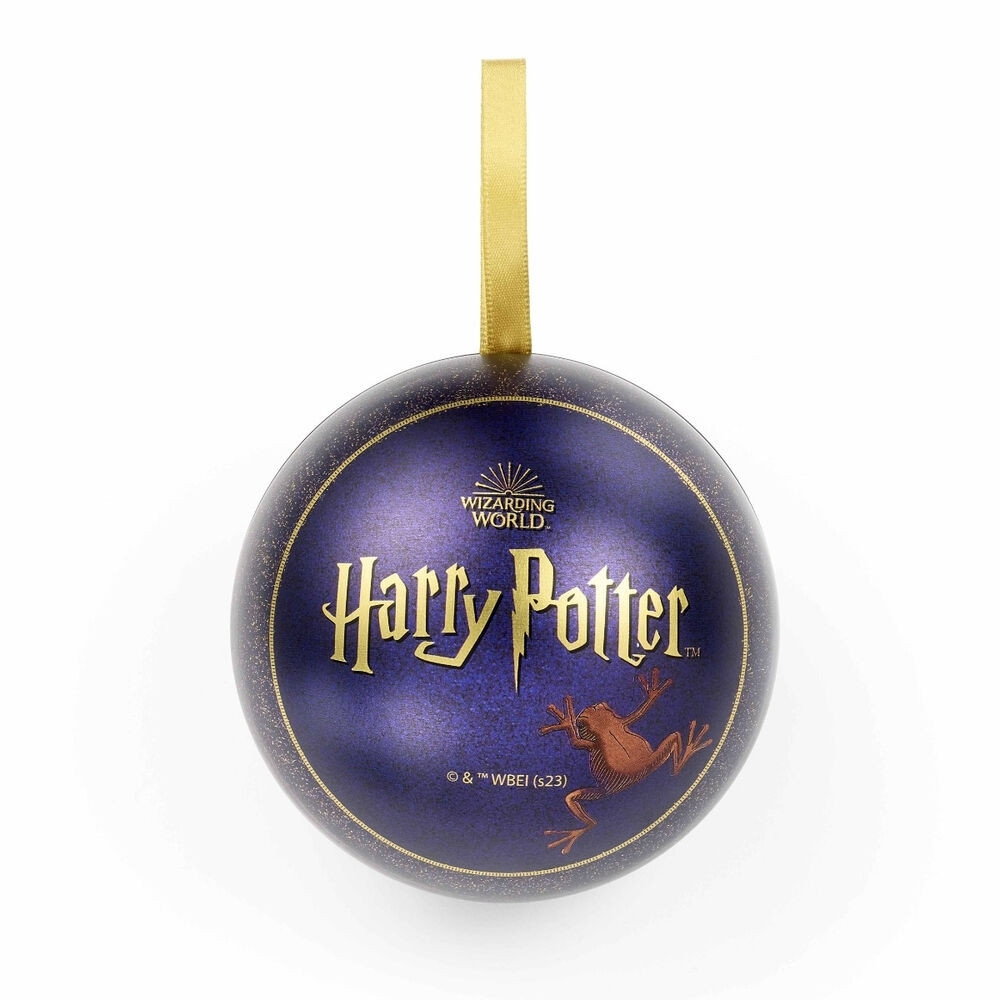 Chocolade kikker speld, kerstversiering