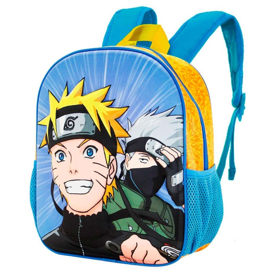 3D Naruto Clan Backpack, 31cm Size, Durable Design