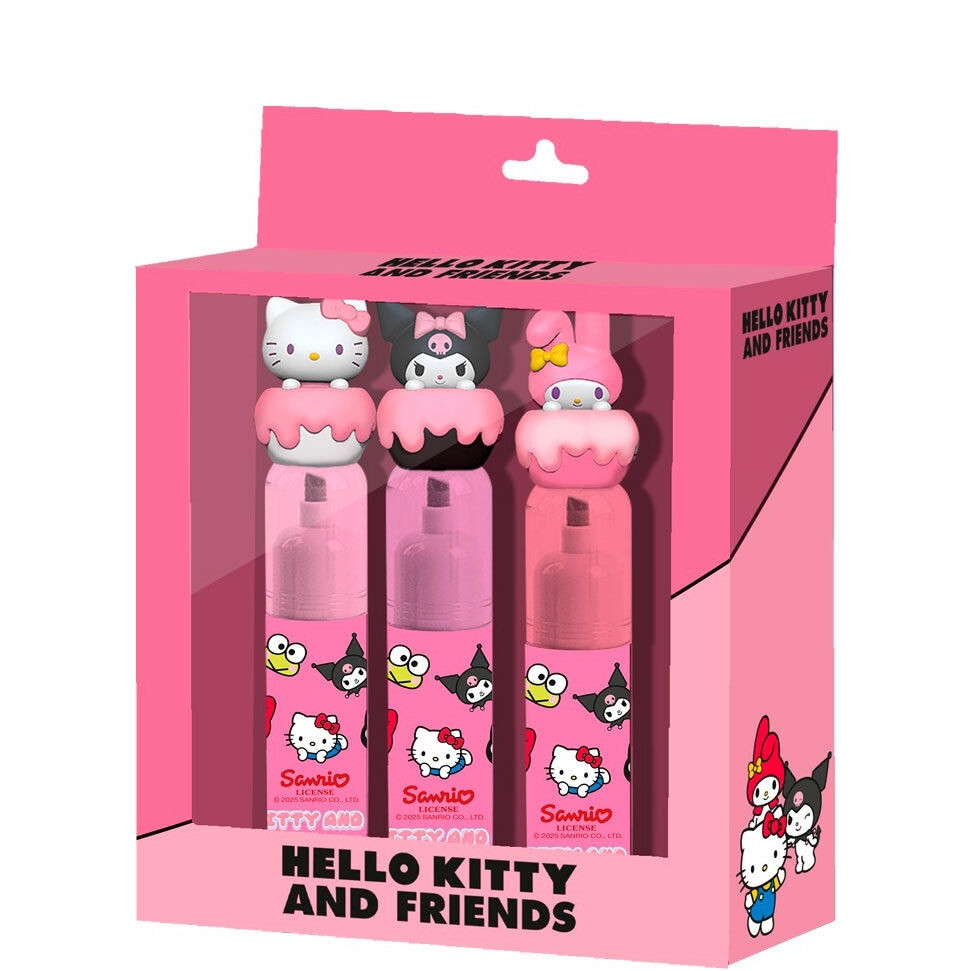 Hello Kitty Untersetzer 3er-Pack für Schule oder Büro