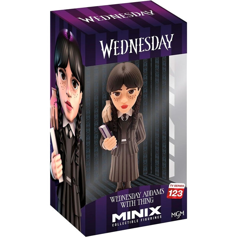 Mercoledì - Mercoledì e Thing Minix figura 12 cm