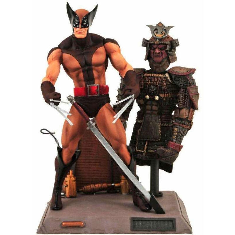 Marvel Select Brown Wolverine figuur 18cm