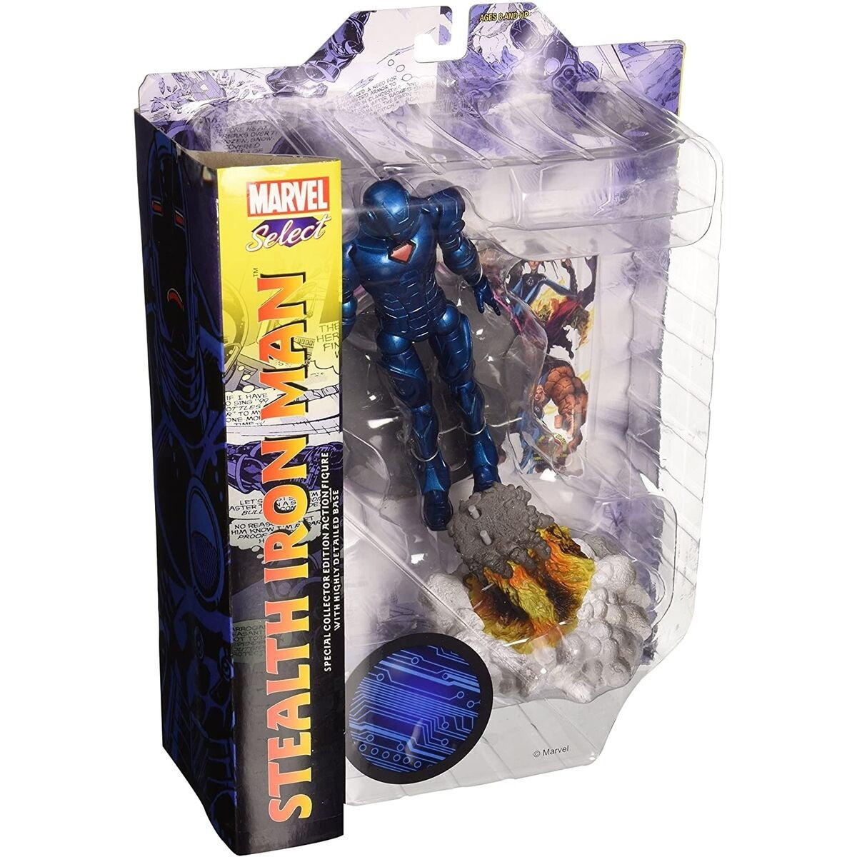 Marvel Select Iron Man Figur 18cm