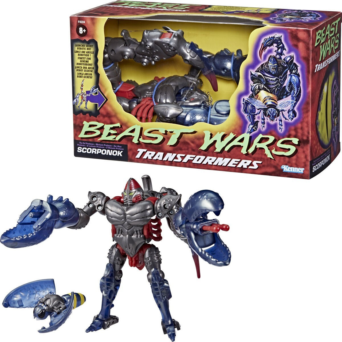 Transformers Beast Wars Scorponok-figuur