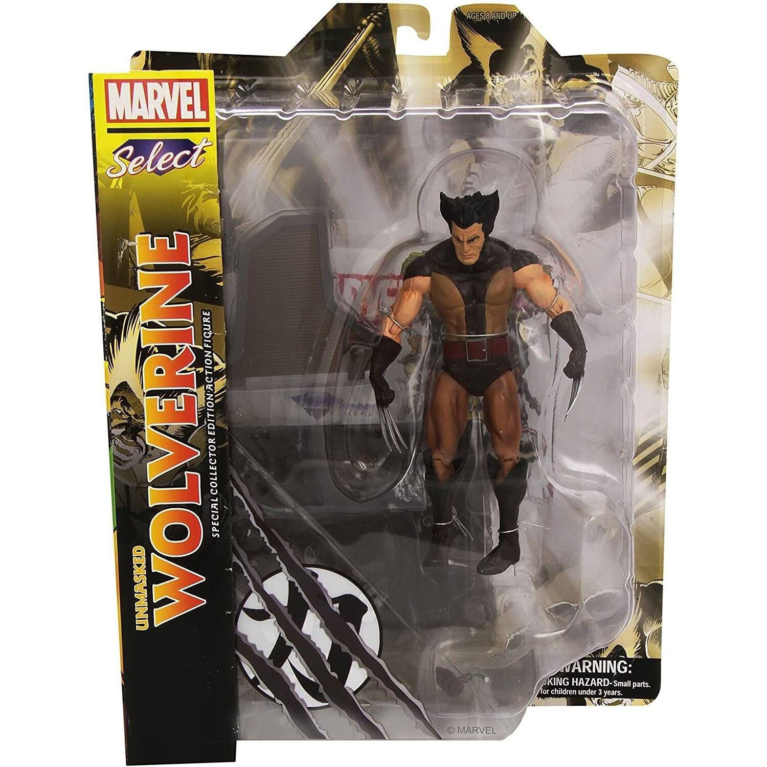 Figurine Marvel Select Wolverine Unmask 18cm