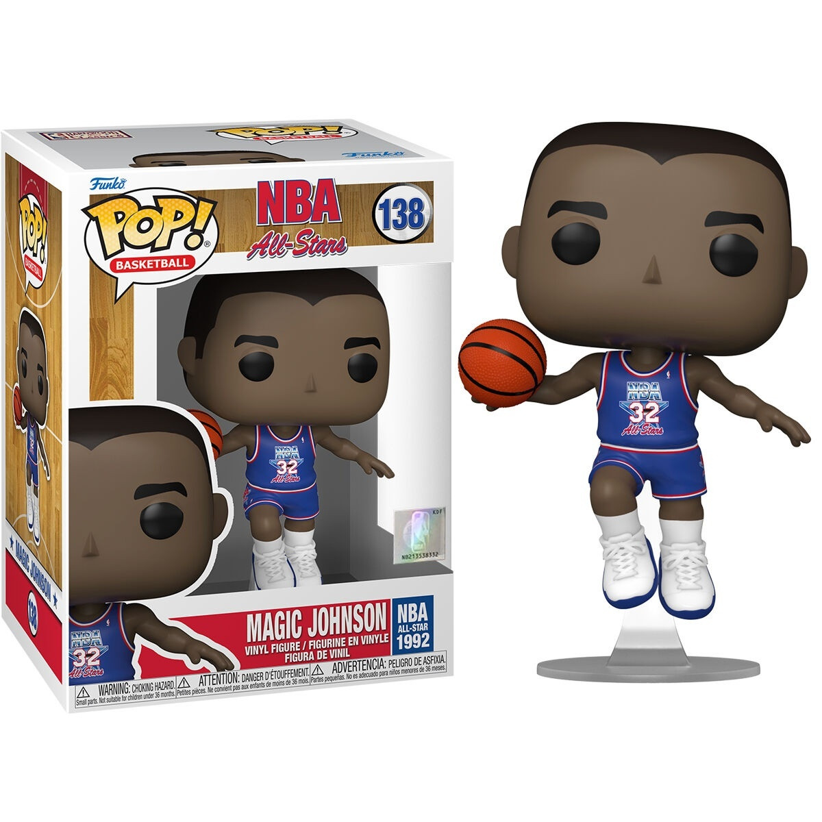 POP-figuur NBA All Star Magic Johnson 1992