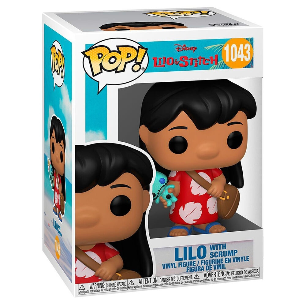 Boneco POP Lilo e Stitch Lilo com Scrump