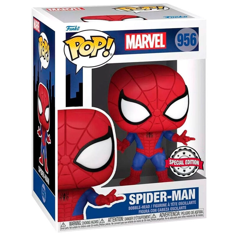 Figurka POP Marvel Spiderman - ekskluzywna dla Spidermana