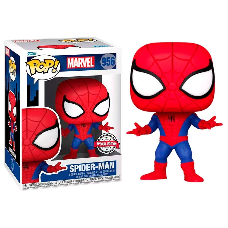 Figurka POP Marvel Spiderman - ekskluzywna dla Spidermana
