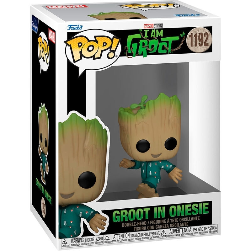 Figura POP Marvel Soy Groot - Groot en Mono