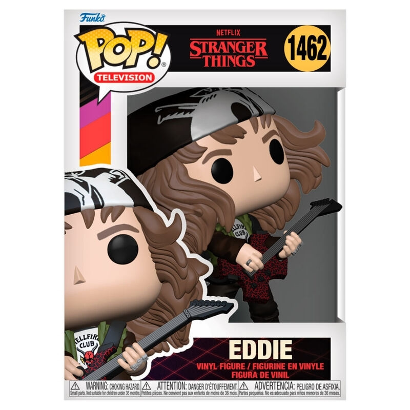 Boneco POP do Eddie de Stranger Things