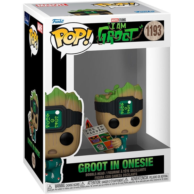Figura POP Marvel Soy Groot - Groot en Mono