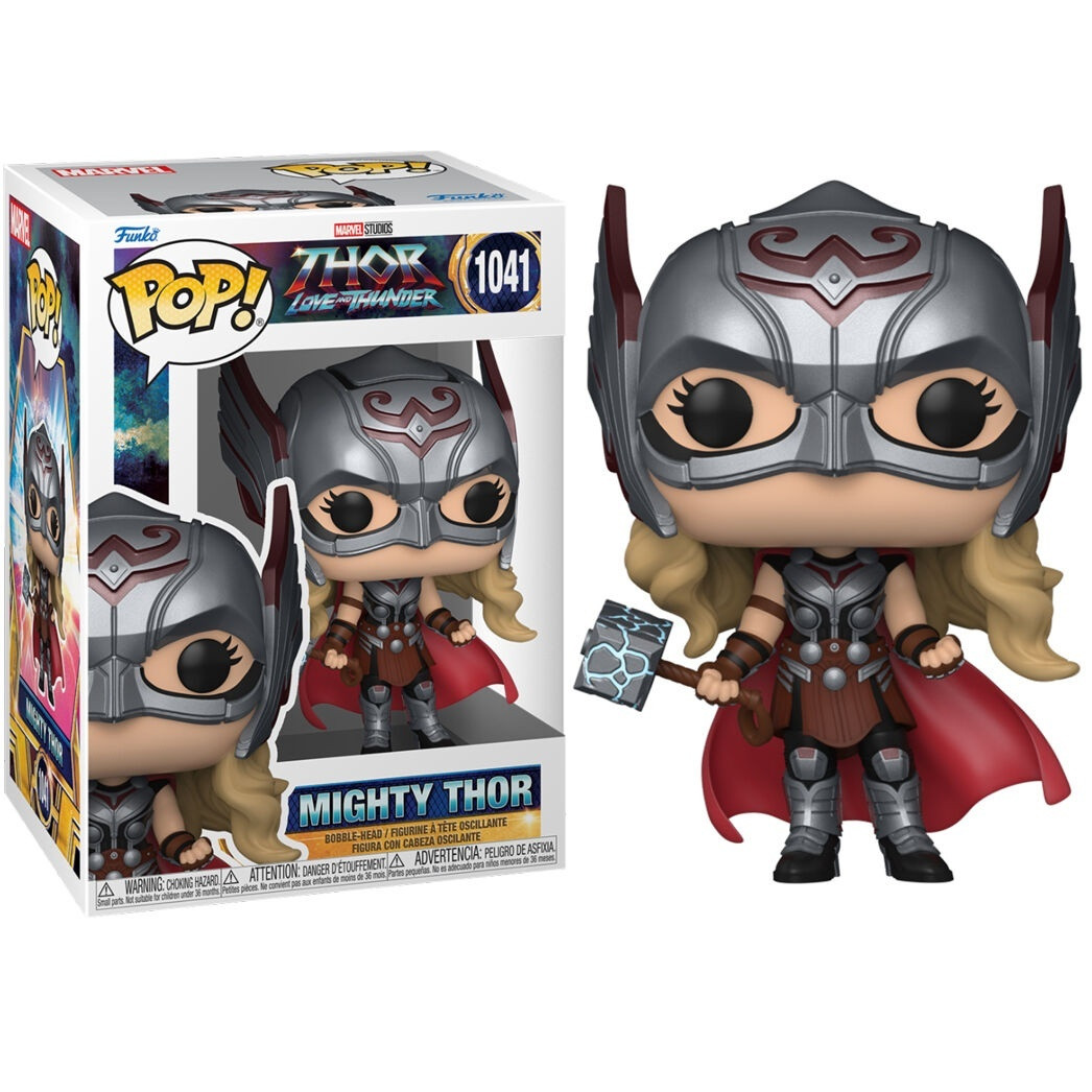 Boneco POP Thor Amor e Trovão Poderoso Thor