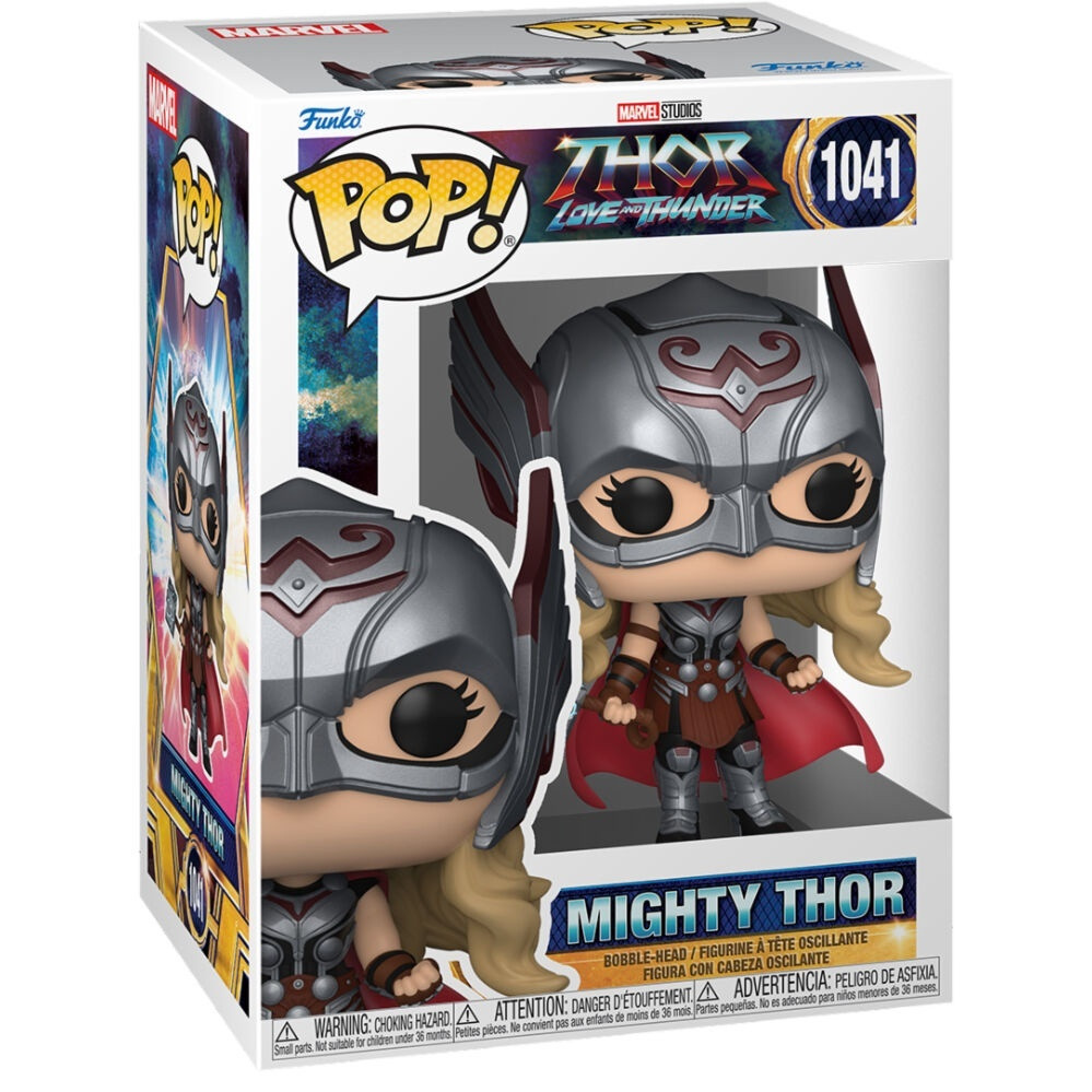 Boneco POP Thor Amor e Trovão Poderoso Thor