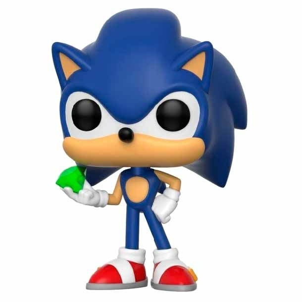POP-Figur Sonic mit Smaragd