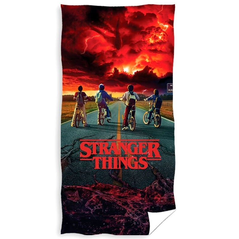 Toalla de playa de microfibra Stranger Things