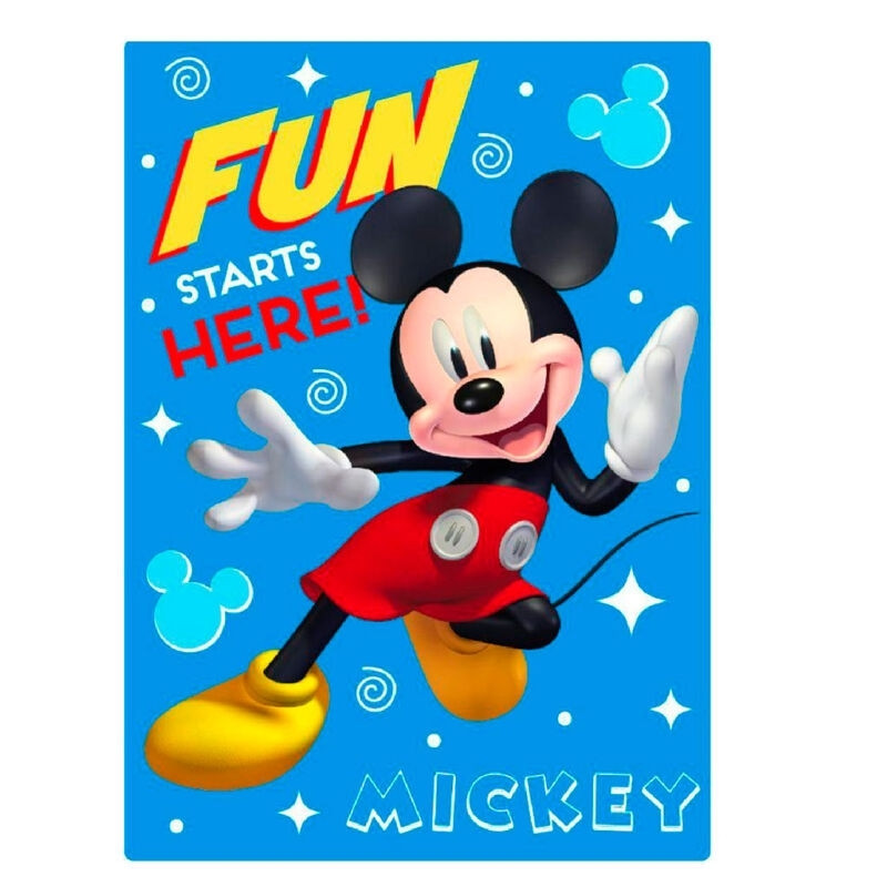 Cobertor polar do Mickey da Disney