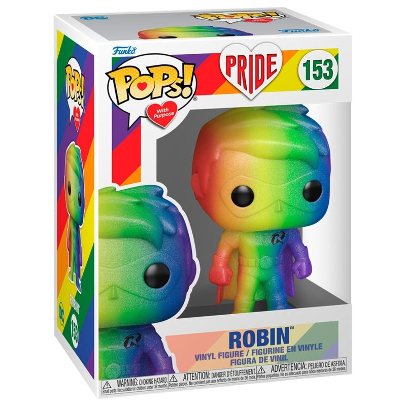 Boneco POP da DC Comics Robin Pride