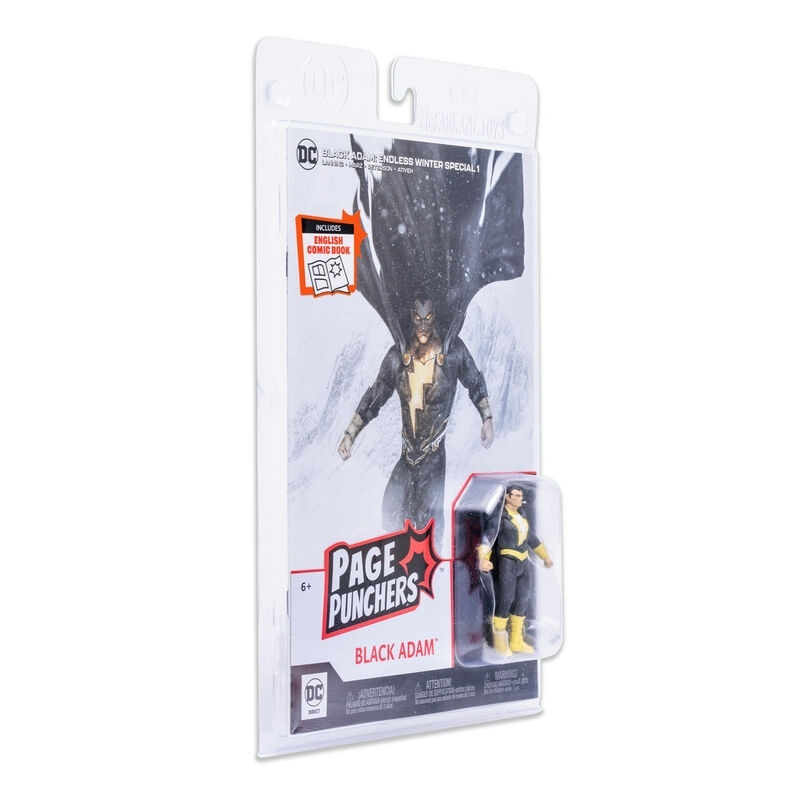 DC Comics Comic Endgless + Black Adam Figur 7cm