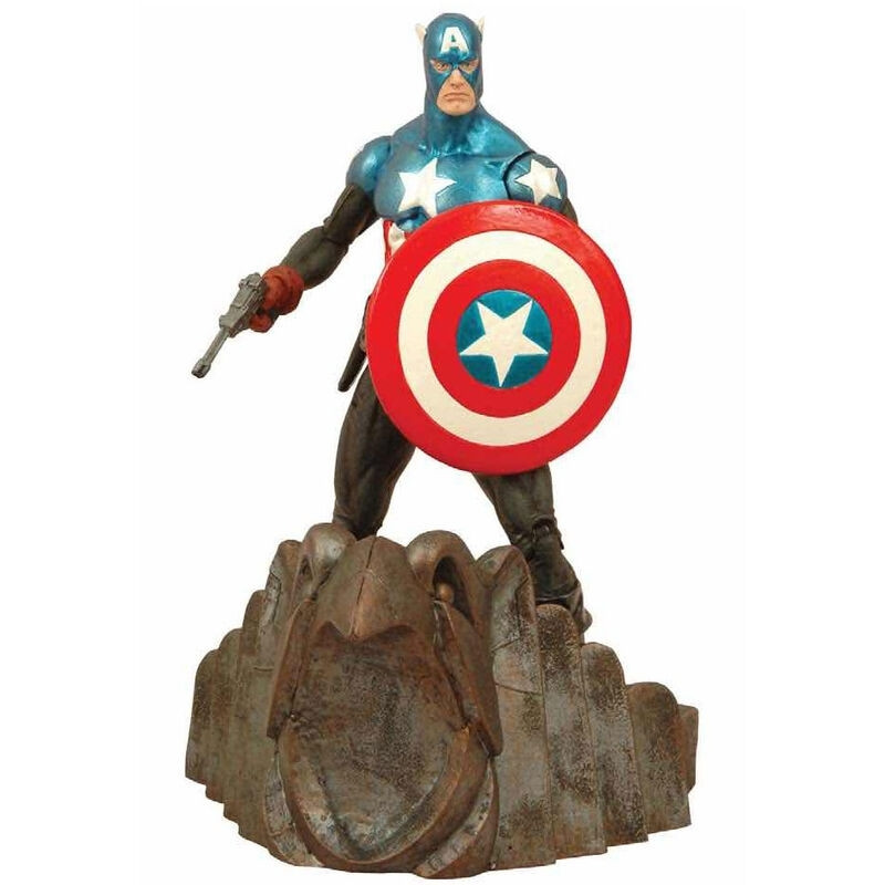Marvel Select Captain America Figur 18cm