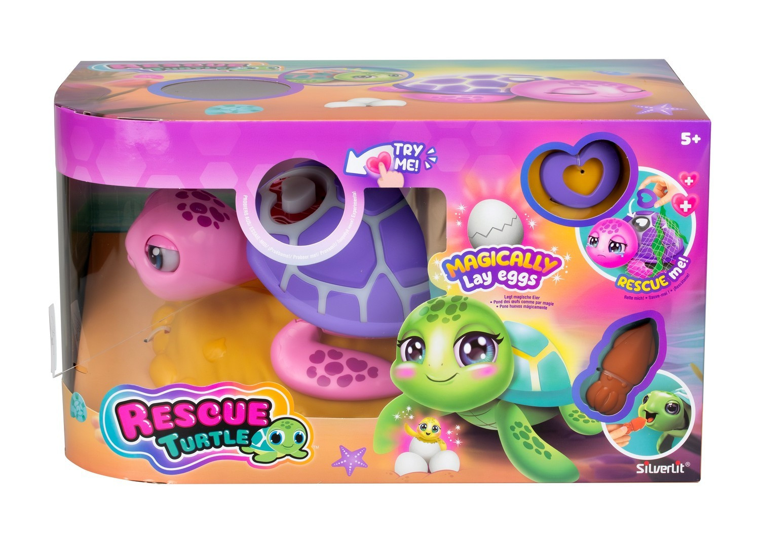 Rescue Turtle Interactive Toy for Kids, Fun Learning Experience