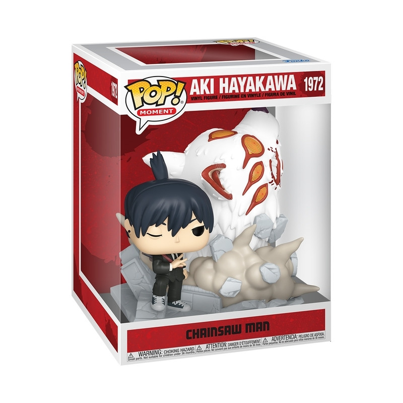 Chainsaw Man Aki Vinylfigur mit Fox Devil Design