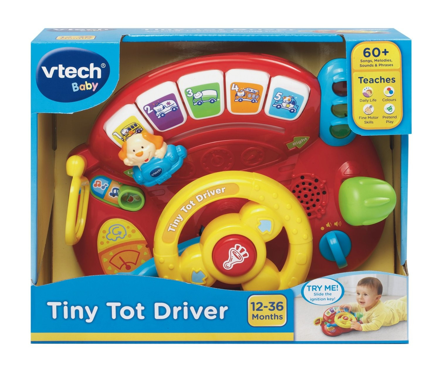 Jouet interactif Tiny Tot Driver pour enfants