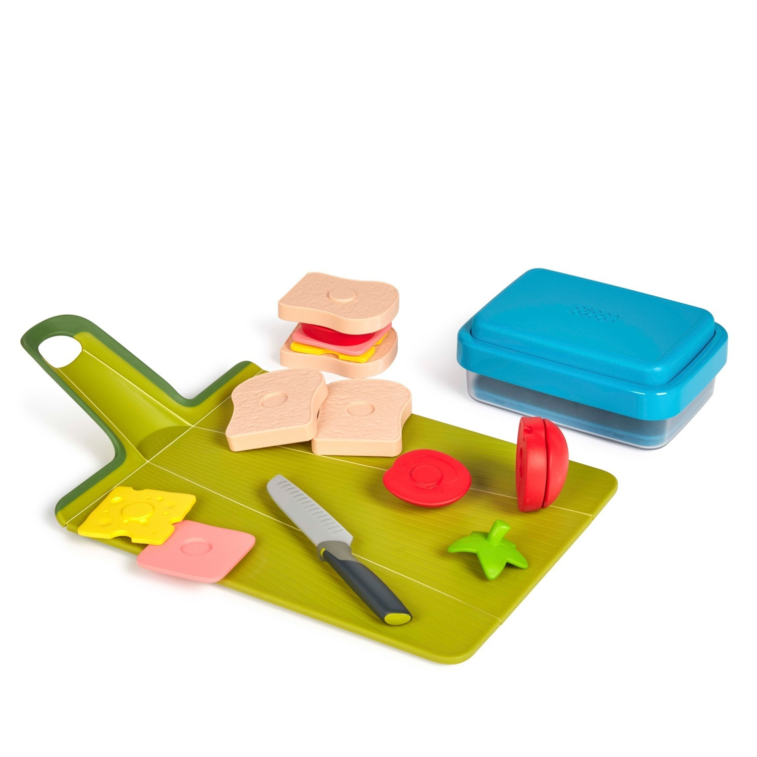 Set per preparare panini con tagliere e coltello