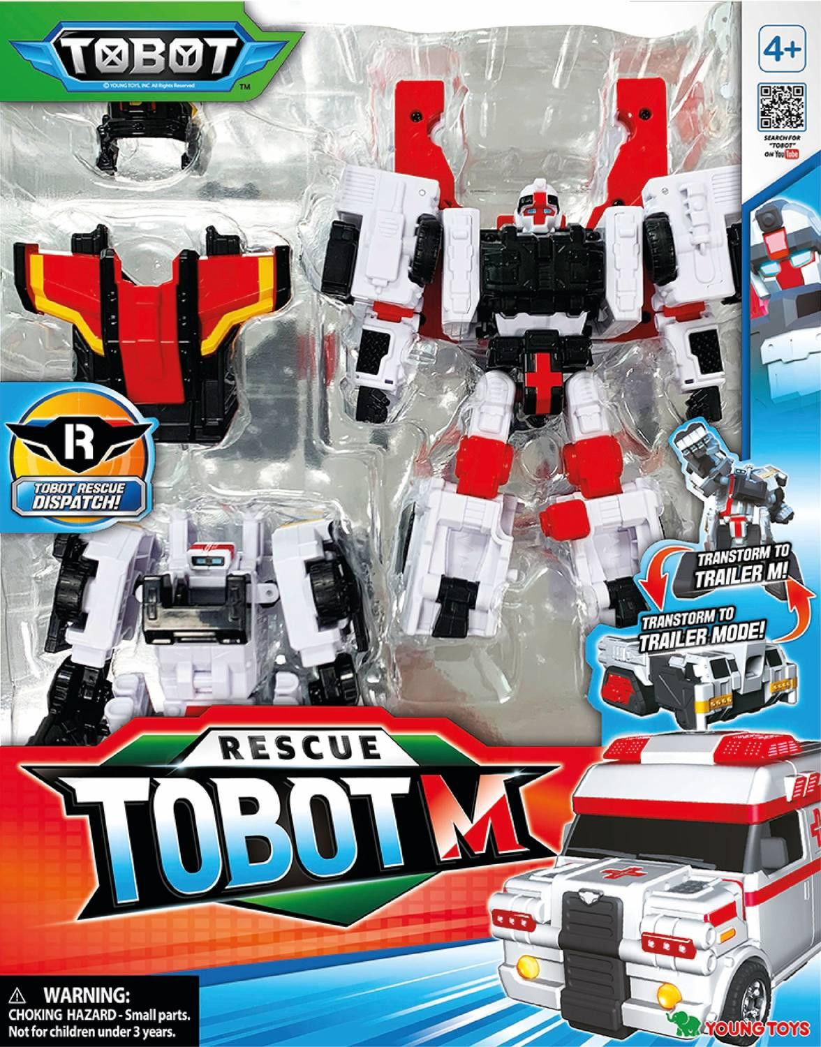 Set de figuras transformables - Figuras de acción Tobot M