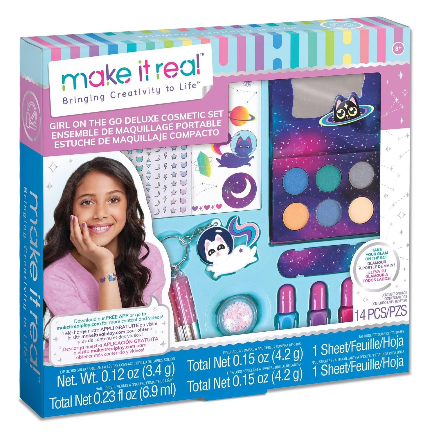 Makeup Set for On-the-Go Application, Travel-Friendly Essentials