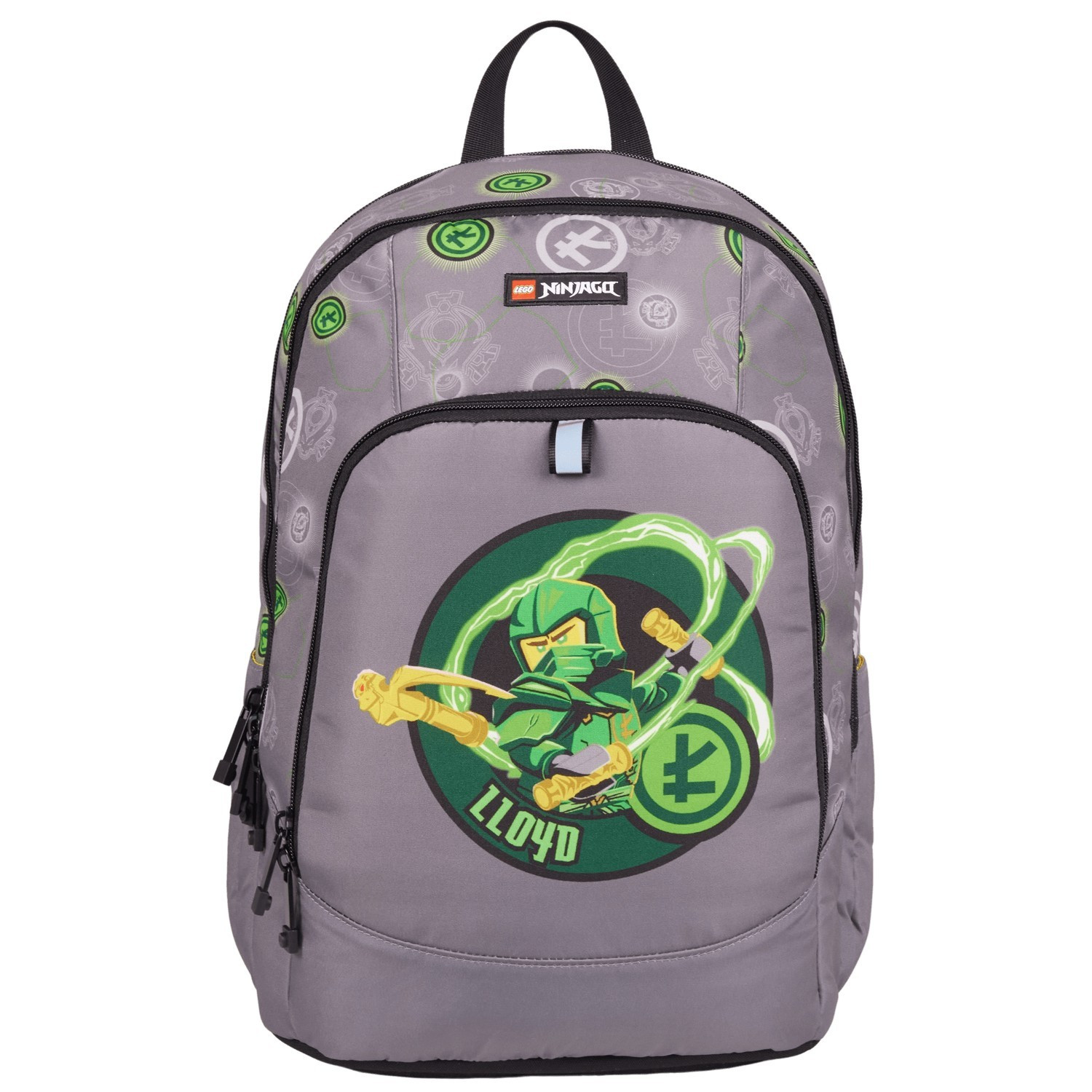 Zaino scolastico NINJAGO con design Elemental Master, materiale res...