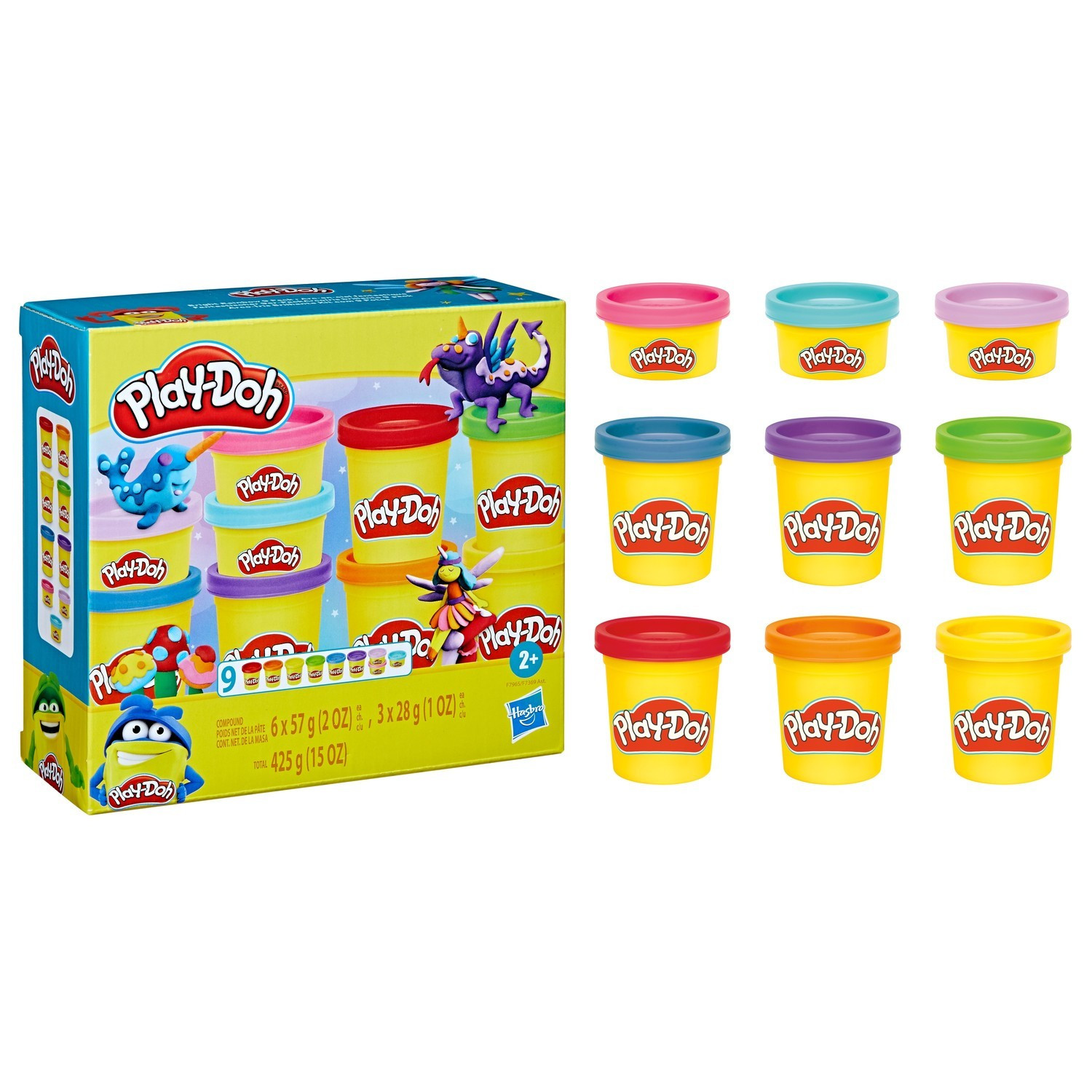 Play-Doh Compound Sparkle Collection 6 ks