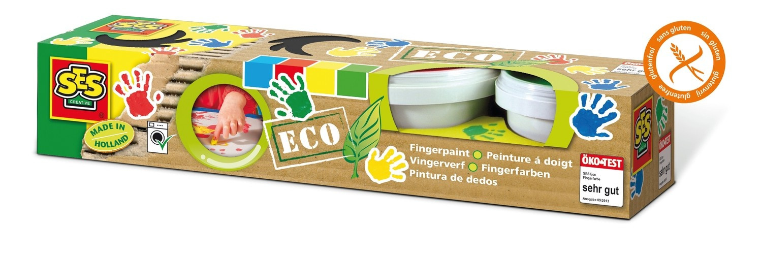 Ses Eco Vingerverf 4 Kleuren