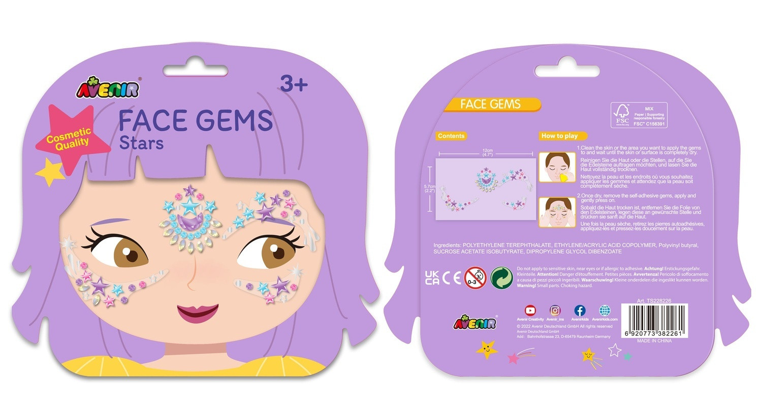 Avenir Cara Gemas Estrellas