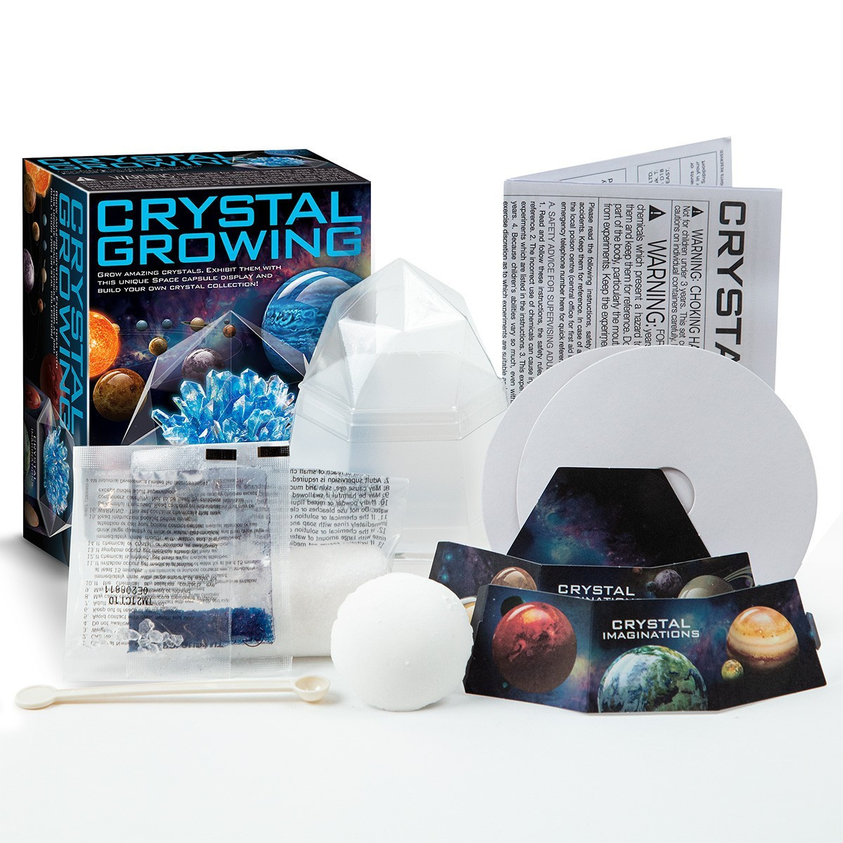 Set Diy 4M Crystal Imaginations Azul