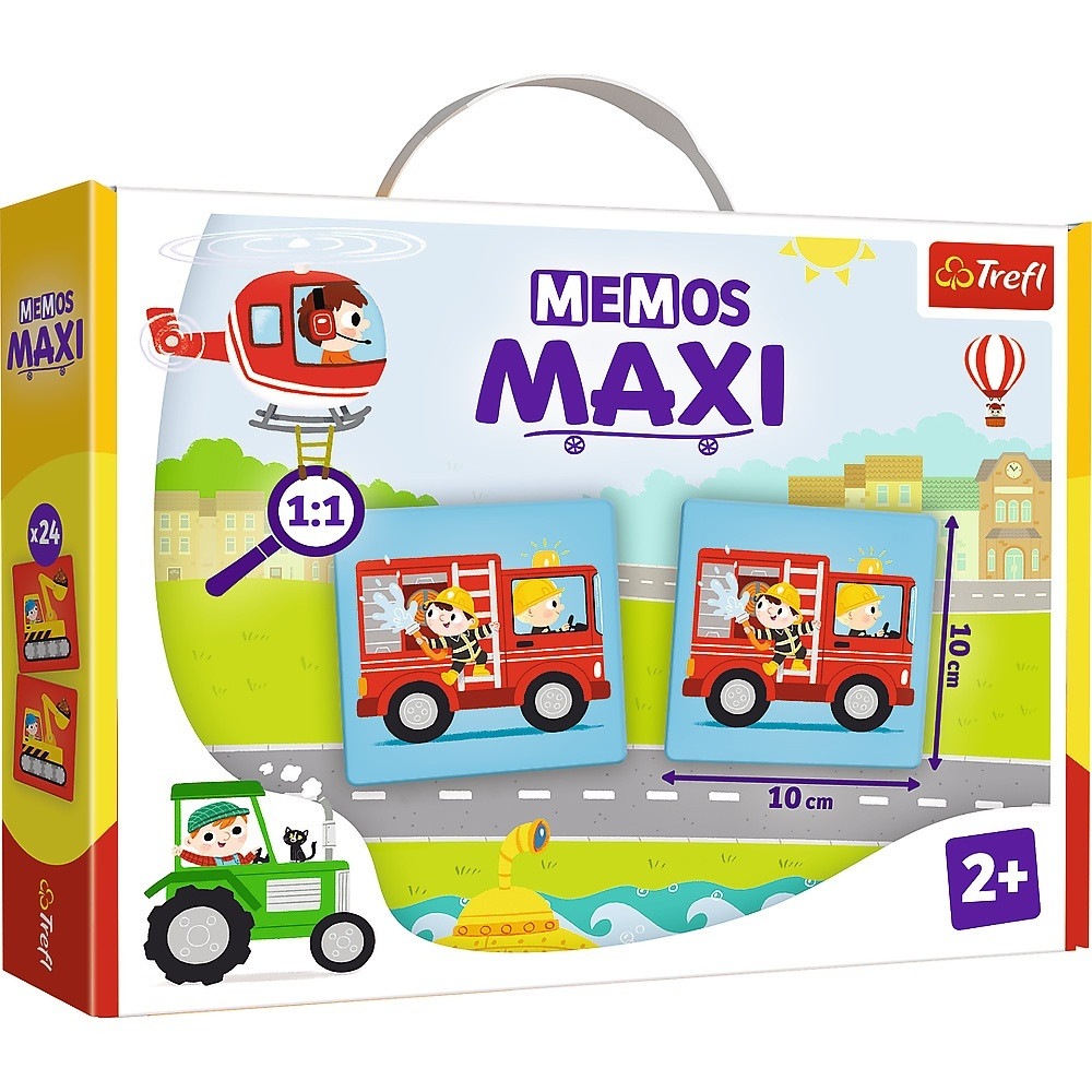 Trefl Memo Maxi Transporte