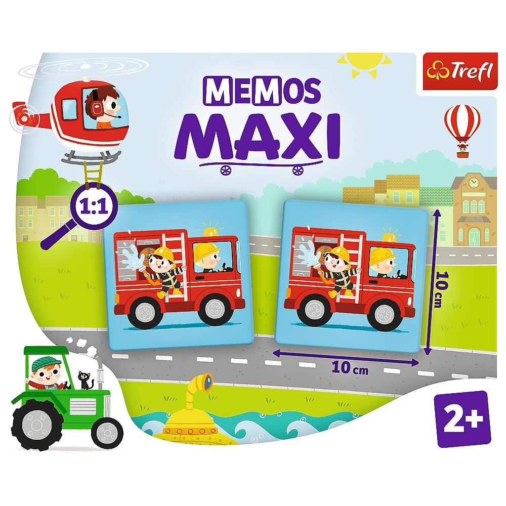 Trefl Memo Maxi Transporte