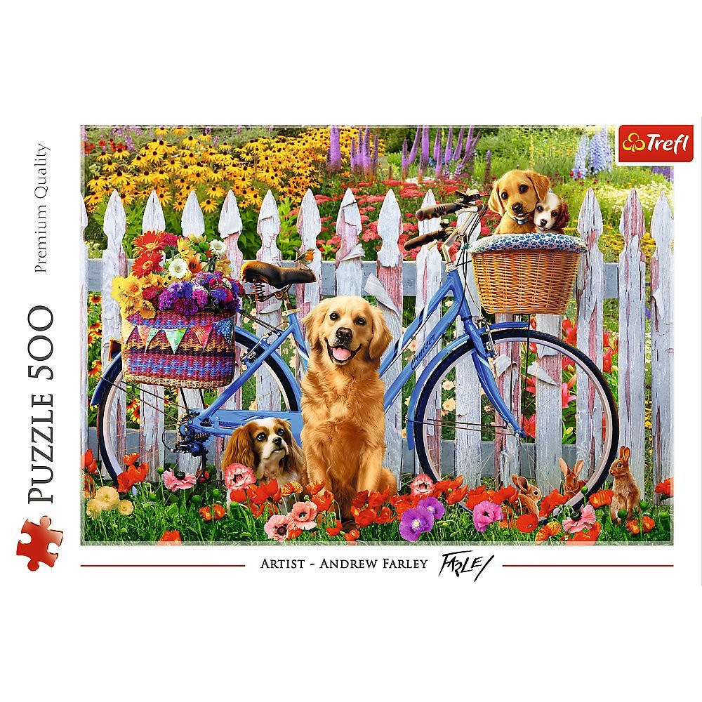 Trefl Puzzle Chiots, 500 mcx
