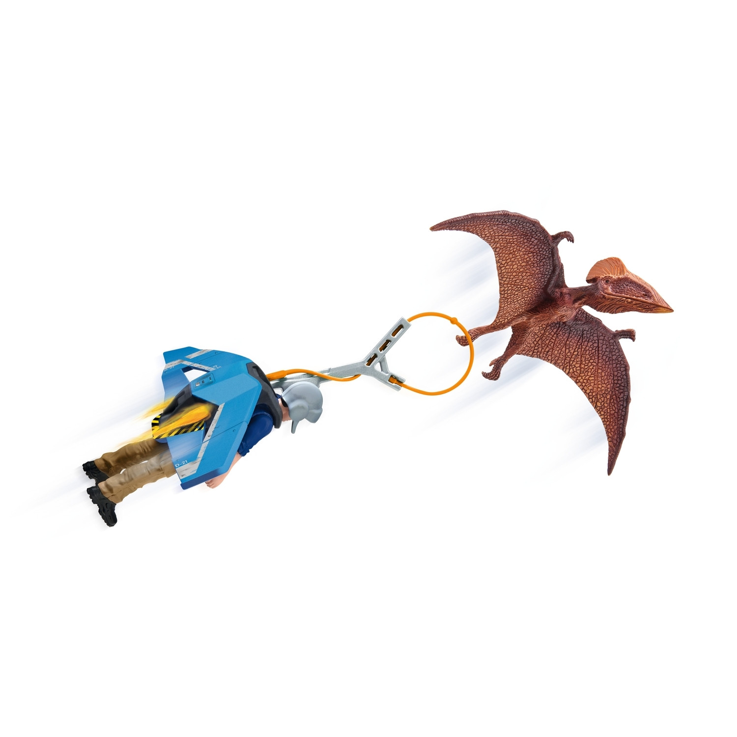 Schleich Dinossauros Jetpack Perseguição