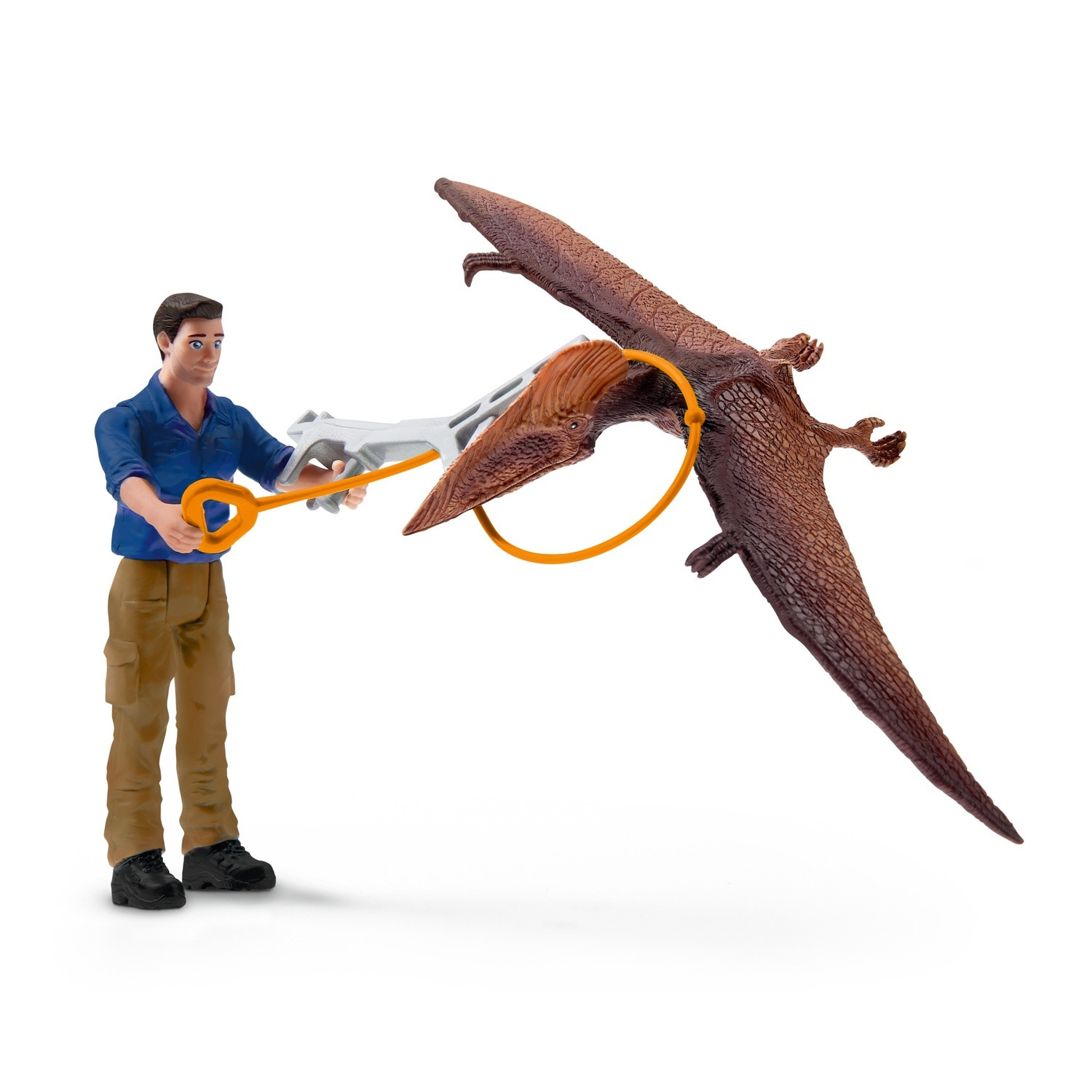 Jetpack-achtervolging van Schleich-dinosaurussen