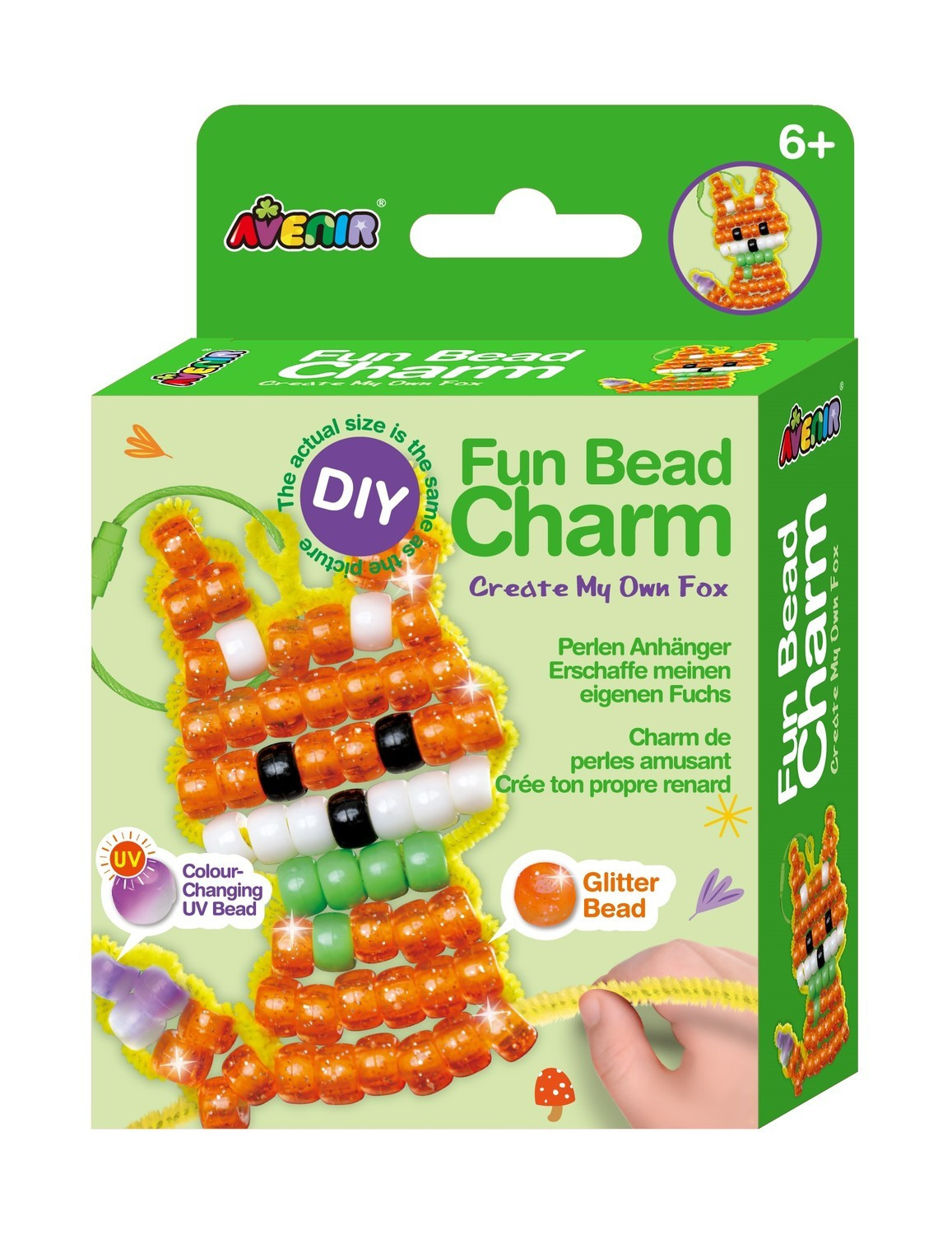 Avenir Fun Bead Charm Maak mijn eigen vos