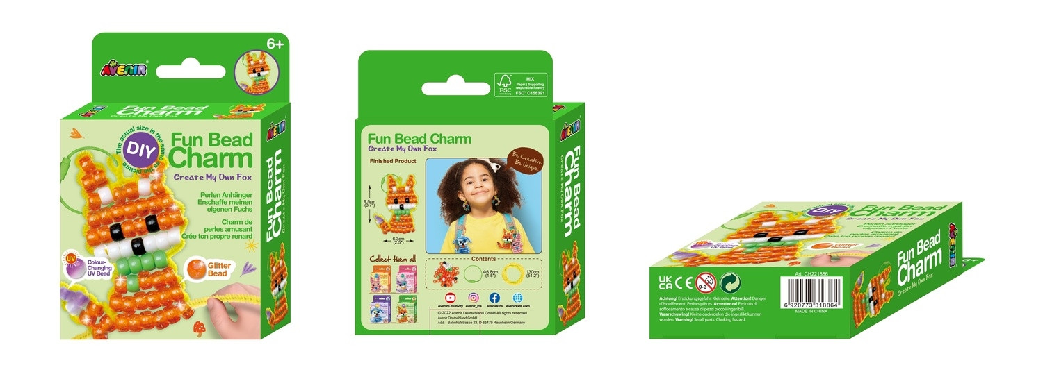 Avenir Fun Bead Charm Maak mijn eigen vos