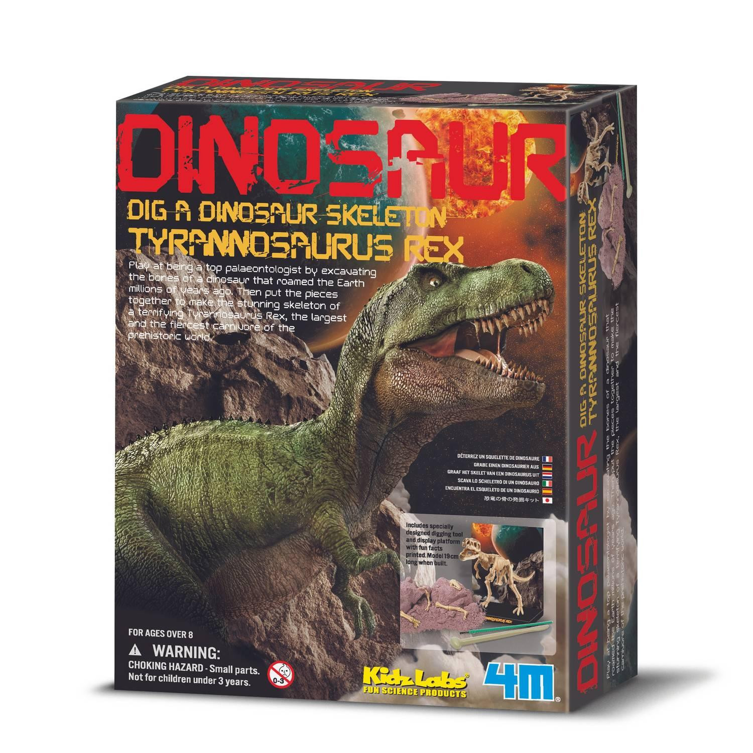 4M knutselset "Graaf een T-Rex"