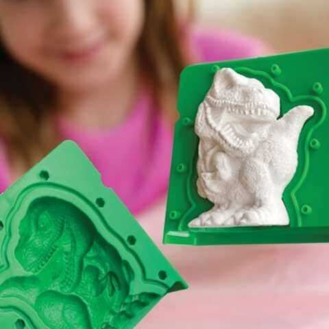 Dinossauros para Moldar e Pintar em 3D da 4M