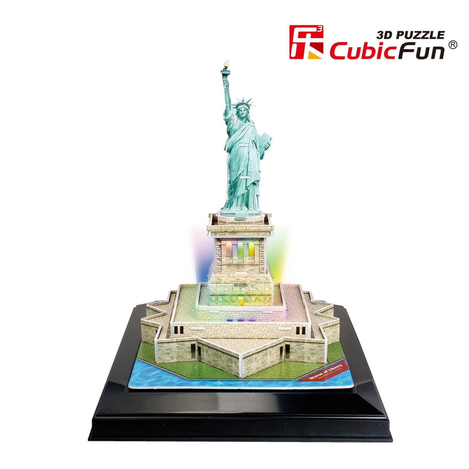 Cubicfun 3D-Puzzle mit LED-Freiheitsstatue