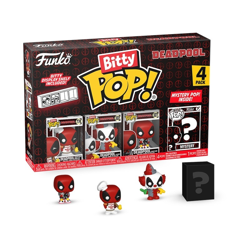 Funko Bitty Pop! Figuurmultipack: Marvel - Deadpool