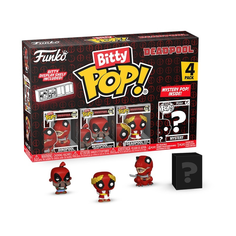 Funko Bitty Pop! Pacote com várias figuras: Marvel - Deadpool