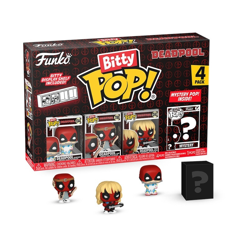 Funko Bitty Pop! Figuren-Multipack: Marvel - Deadpool