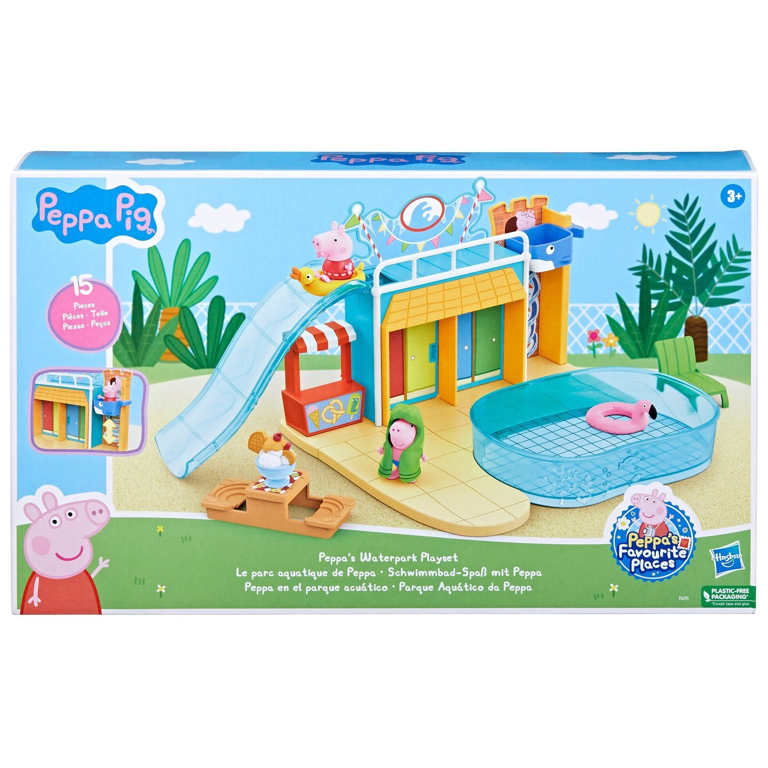 Set da gioco Peppa Pig Parco acquatico Peppa