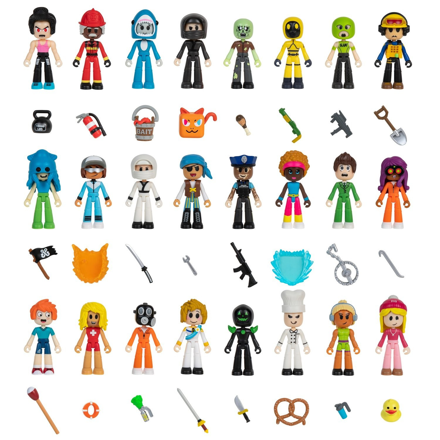 Dev Series W2 Mystery-Figur, 7 cm