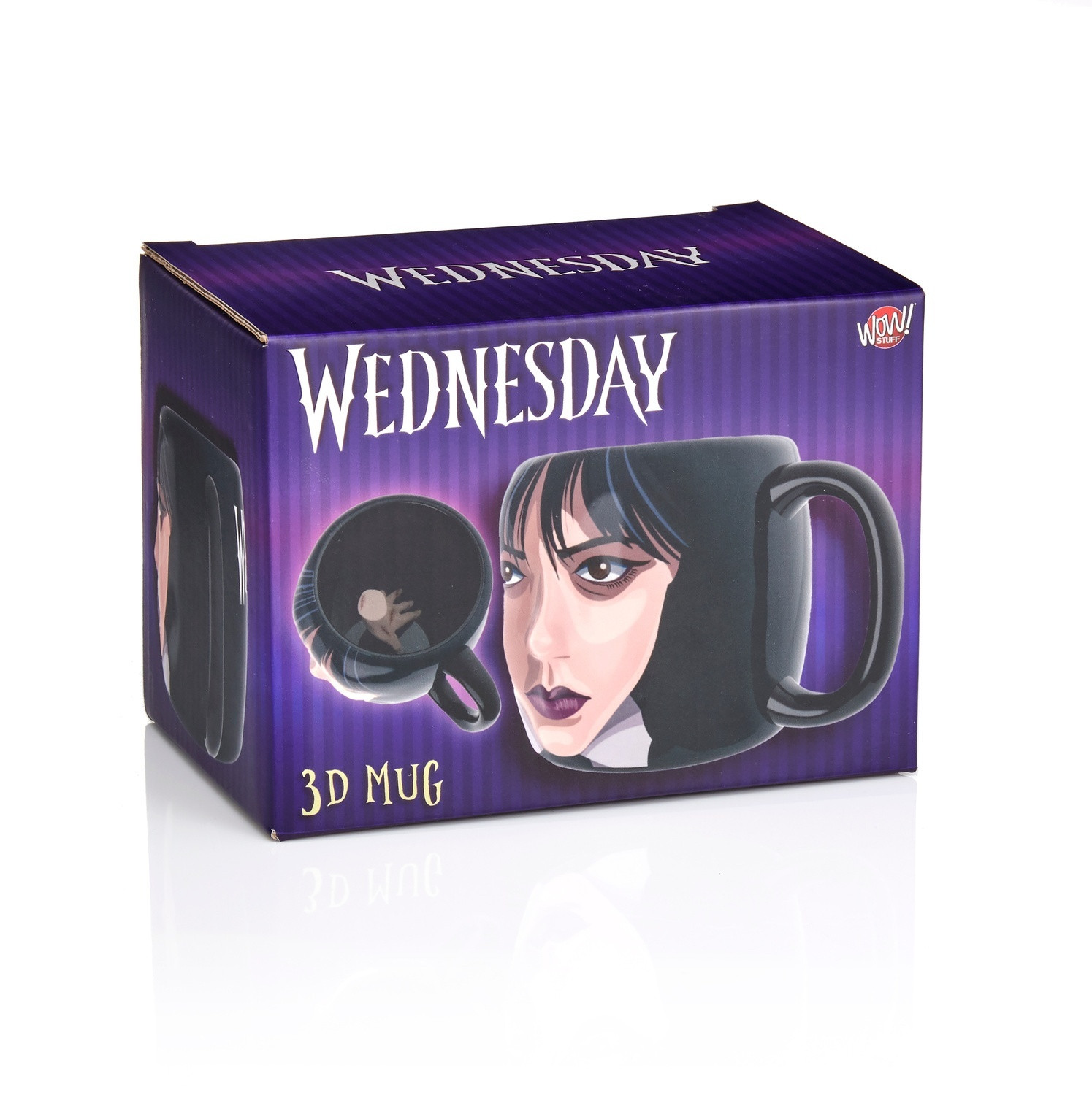 Caneca 3D "Wednesday Thing" para Presente